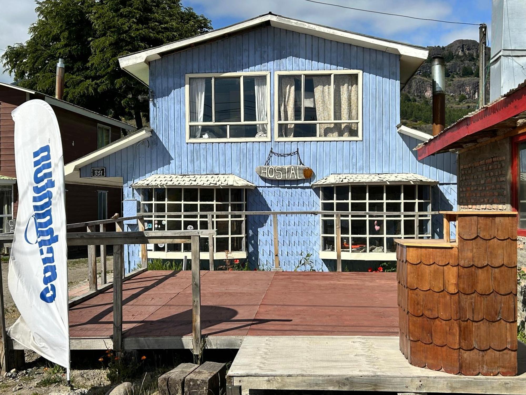 Hostal Las Parvas Puerto Tranquilo Eksteriør bilde
